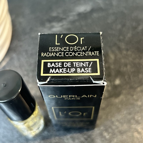 NEW‎ Guerlain L'Or Radiance Concentrate Pure Gold Makeup Base Primer .16 oz MINI - Picture 3 of 7